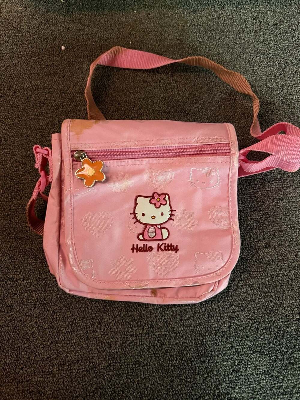 Hello Kitty Pink Mini Messenger Bag/Purse